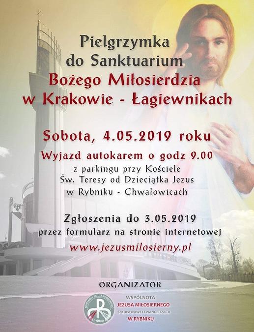 Pielgrzymka naszej Wspólnoty do Łagiewnik