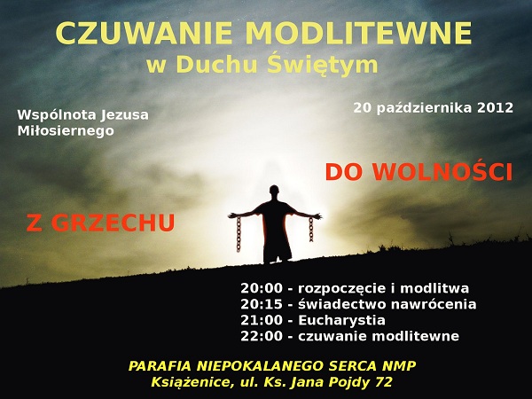 Czuwanie modlitewne w Książenicach