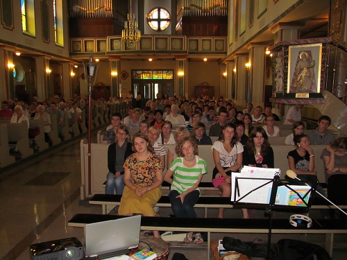 Czuwanie modlitewne w Leszczynach