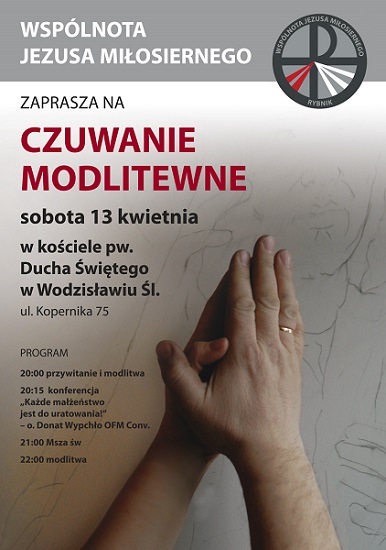 Czuwanie Modlitewne w Wodzisławiu Śl.